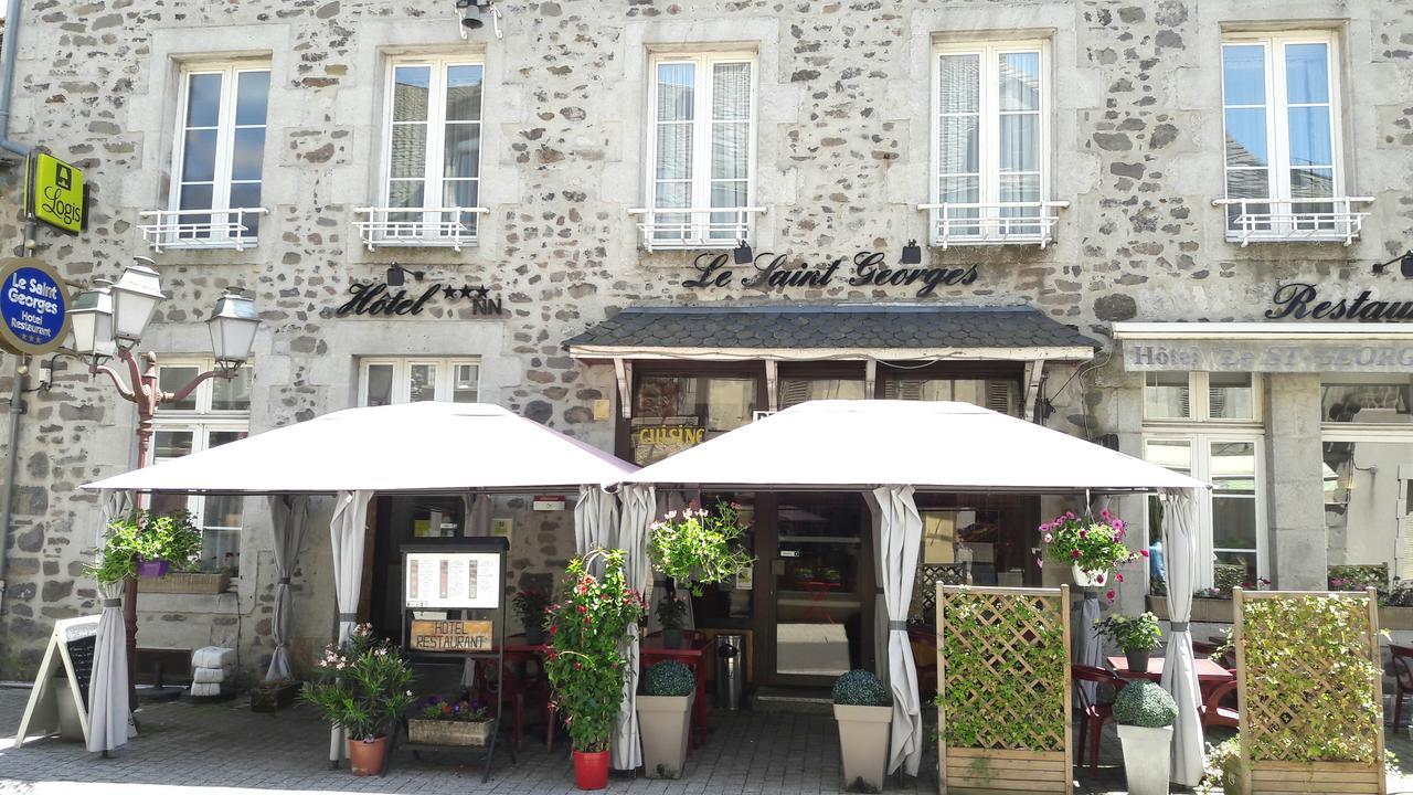 Hotel Le Saint Georges Riom-es-Montagnes Exterior photo